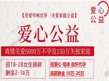 南和捐卵助孕生子 爱心志愿者招募